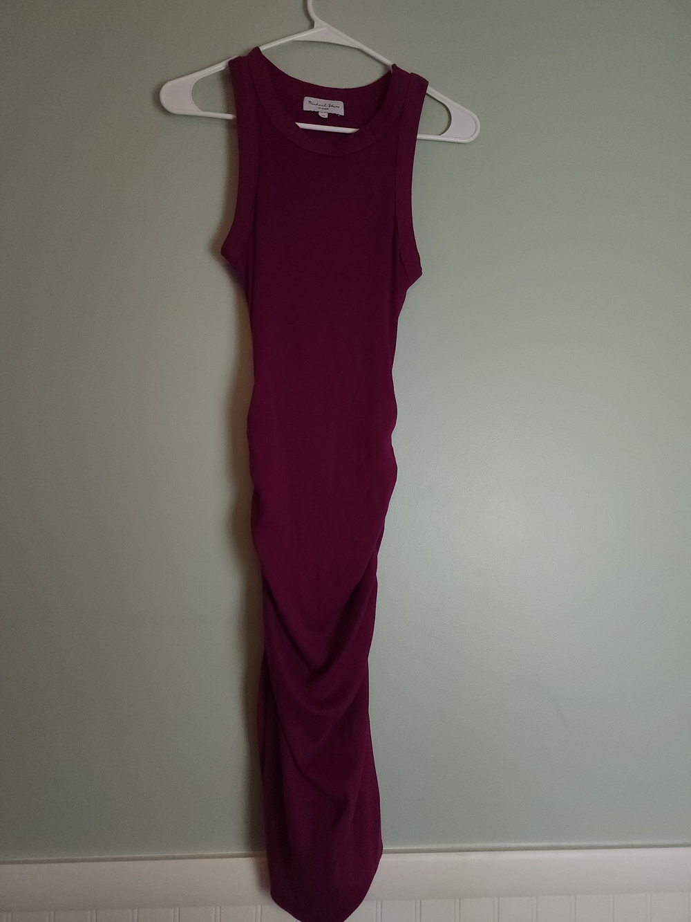 Michael Stars Deep Plum Sleeveless Maxi Dress